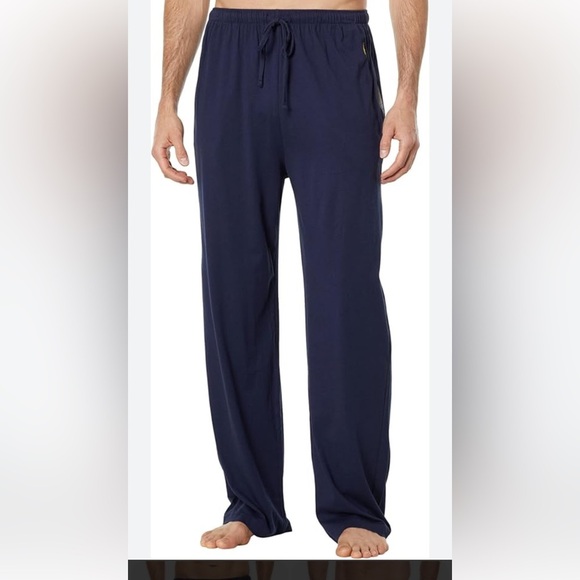 Polo Ralph Lauren 100% cotton men's Black lounge pants size XL - Picture 1 of 12